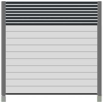 sichtschutz dekor open 45