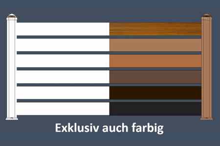 Teilsichtschutz Bretterzaun