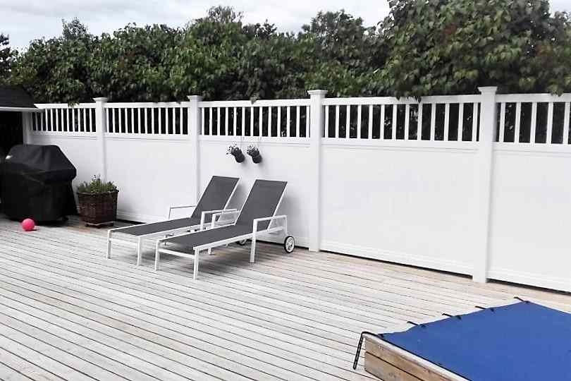 Sichtschutzzaun für Terrasse